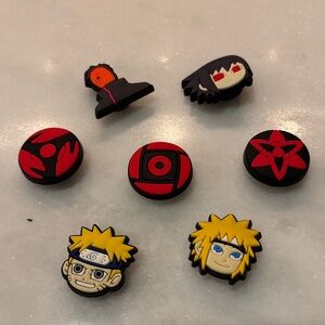 Naruto jibbitz for Crocs